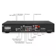 DABMAN i560 CD All-in-one HiFi-järjestelmä vahvistimella ja CD-soittimella DAB+ / FM / Internet / Bluetooth Musta - Radiot ja MP3/4-soittimet - 4024035254005 - 47