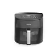 Digitaalinen XXXL Kuumailmakeitin | 7,6 l | 60 minuutin ajastin | 8 Ohjelmaa | Katseluikkuna | Esilämmitys/Lämpimänäpito/Ravistusmuistutus | Musta - Airfryerit - 8711902102595 - 10