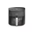 Digitaalinen XXXL Kuumailmakeitin | 7,6 l | 60 minuutin ajastin | 8 Ohjelmaa | Katseluikkuna | Esilämmitys/Lämpimänäpito/Ravistusmuistutus | Musta - Airfryerit - 8711902102595 - 11