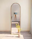 Ekologinen Flotal-E Peili - 100% MDF, Pähkinä, 50x160x2,2 cm, Helppo Asennus, Ympäristöystävällinen, Kestävä - Peilit - 8683743823185 - 4