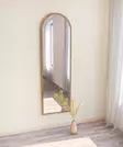 Ekologinen Flotal-E Peili - 100% MDF, Pähkinä, 50x160x2,2 cm, Helppo Asennus, Ympäristöystävällinen, Kestävä - Peilit - 8683743823185 - 5
