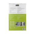 Emax Pyyhekuivain 125W 2in1 lattia-/seinäasennus harmaa - Pyykinkuivaus ja pyykkikorit - 6418536038055 - 7