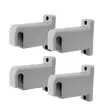 Emax Pyyhekuivain 125W 2in1 lattia-/seinäasennus harmaa - Pyykinkuivaus ja pyykkikorit - 6418536038055 - 5