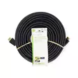High Speed HDMI Kaapeli Ethernet | HDMI liitin | HDMI liitin | 4K@60Hz | ARC | 18 Gbps | 20.0 m | Pyöreä | PVC | Musta | Label - HDMI-kaapelit - 5412810454655 - 66