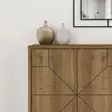 Hitit-värinen Konsoli: Tyylikäs ja Kestävä 100% Melamiinipinnoitettu Lastulevy, 123x77,4x35 cm, Pehmeästi Sulkeutuvat Saranat - Lipastot ja senkit - 8683743797615 - 5
