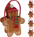 Huopakori piparkakku 20 cm - Joulukoristeet ja -tekstiilit - 8720573744775 - 1