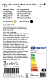 Retro LED-valosarja 120 LED meripihka - Valosarjat - 6410416419305 - 4
