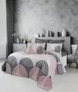 Kaksinkertainen Pique, harmaa, 200 x 230 cm, kestävä, helppohoitoinen - Päiväpeitteet ja torkkupeitot - 8684282994565 - 2
