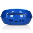 Kannettava FM-radio CD/MP3/USB-mikrofoni ja valotehosteet Sininen - Radiot ja MP3/4-soittimet - 8711902035015 - 20