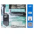 Kannettava radioasema PNI PMR R80 PRO, 2 kpl sarja, 0,5W, 16 kanavaa, vedenpitävä IP67, LED-taskulamolla, SOS-painike, VOX, USB-C - PNI tuotteet - 5949066530425 - 9