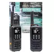 Kannettava radioasema PNI PMR R80 PRO, 2 kpl sarja, 0,5W, 16 kanavaa, vedenpitävä IP67, LED-taskulamolla, SOS-painike, VOX, USB-C - PNI tuotteet - 5949066530425 - 1