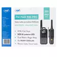 Kannettava radioasema PNI PMR R80 PRO, 2 kpl sarja, 0,5W, 16 kanavaa, vedenpitävä IP67, LED-taskulamolla, SOS-painike, VOX, USB-C - PNI tuotteet - 5949066530425 - 6