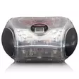 Kannettava stereo FM-radio CD-soittimella Läpinäkyvä - Radiot ja MP3/4-soittimet - 8711902066255 - 13