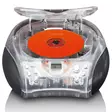 Kannettava stereo FM-radio CD-soittimella Läpinäkyvä - Radiot ja MP3/4-soittimet - 8711902066255 - 10