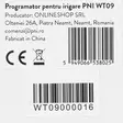 Kasteluohjelmoija PNI WT09, LCD-näyttö, automaattinen ja manuaalinen kastelu, kasteluajan, keston ja päivien asettaminen - PNI tuotteet - 5949066538025 - 6