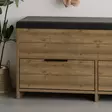 Kenkäkaappi Hitit Väri, 100% Melamiinipinnoitettu Lastulevy, 18 mm, 106x50x34 cm, Pehmeästi Sulkeutuvat Saranat - Kenkäkaapit - 8684282587415 - 4