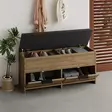 Kenkäkaappi Hitit Väri, 100% Melamiinipinnoitettu Lastulevy, 18 mm, 106x50x34 cm, Pehmeästi Sulkeutuvat Saranat - Kenkäkaapit - 8684282587415 - 5