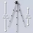 Kolmijalka lasereille Einhell - Mitat ja vatupassit - 4006825616255 - 2
