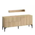 Konsoli, safiiritammi, 180 cm leveä, kestävä, monikäyttöinen - Lipastot ja senkit - 8682870917095 - 1