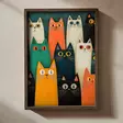 Koristeellinen kehystetty MDF-maalaus, monivärinen, 35 x 47 x 2 cm, kestävä, eläväinen - Taulut ja kehykset - 8684283651825 - 2