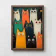 Koristeellinen kehystetty MDF-maalaus, monivärinen, 35 x 47 x 2 cm, kestävä, eläväinen - Taulut ja kehykset - 8684283651825 - 5