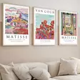 Koristeellinen kehystetty MDF-taulu (3 osaa), monivärinen, 50 x 70 cm (3 Pieces), tyylikäs, kestävä, näyttävä - Taulut ja kehykset - 8684282725435 - 2