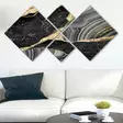 Koristeellinen MDF-maalaus 4-osainen - Monivärinen - 100% MDF - UV-painatus - Koko 60x115 cm - Helppo asennus - Taulut ja kehykset - 8683342620635 - 2
