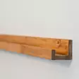 Koristeellinen puinen seinähylly, monivärinen, 60 cm, kestävä, tyylikäs, monikäyttöinen - Seinähyllyt - 8684282830375 - 3