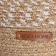 Koristelaatikko, luonnonbeige, 25 cm x 15 cm, käsintehty, kestävä - Säilytyslaatikot ja korit - 8683743770205 - 3