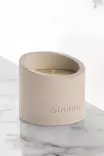 Kynttilä, beige, 8,5 cm, 8 cm, kestävä, rauhoittava, pitkäikäinen - Kynttilät ja lyhdyt - 8684282969105 - 2