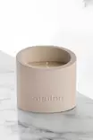 Kynttilä, beige, 8,5 cm, 8 cm, kestävä, rauhoittava, pitkäikäinen - Kynttilät ja lyhdyt - 8684282969105 - 3