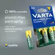 Ladattava NiMH Akku AAA 1.2 V 1000 mAh 4-Blisteri - Akkuparistot - 4008496594375 - 45
