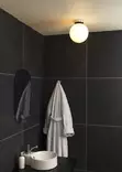 LIDO plafondi, kromi/valkoinen, E27, IP23 - Katto- ja seinävalaisimet - 7041661275805 - 7