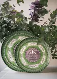 Lilac Ceramic Service Plate - 100% Ceramic, 30x30x2 cm, Dishwasher Safe, Elegant Dining Experience - Tarjoiluastiat - 8684283616985 - 2