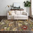 Matto (160 x 230), monivärinen, 160 x 230 cm, konepestävä, antibakteerinen - Suuret ja keskikokoiset matot - 8681875957235 - 1