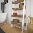 Moderni Kirjahylly - Tumma Tammi, 100% Melamiinipinnoitettu Lastulevy, 80x195x32 cm, Useita Hyllyjä, 2 Pakettia - - 19-19-8681875037845 - 3