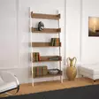 Moderni Kirjahylly - Tumma Tammi, 100% Melamiinipinnoitettu Lastulevy, 80x195x32 cm, Useita Hyllyjä, 2 Pakettia - - 19-19-8681875037845 - 2
