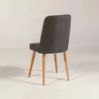 Moderni Skandinaavinen Tuoli - Atlantic Pine Anthracite - 100% Pellava - 18mm Melamiinipinnoitettu - Sarviapilajalat - Tuolit - 8681875790955 - 3