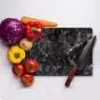 Monivärinen 100% Karkaistu Lasi Leikkuulauta 20x30 cm - Antibakteerinen, Helppo Puhdistaa, Liukumaton - Keittiötyövälineet - 8684283724185 - 1