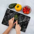 Monivärinen 100% Karkaistu Lasi Leikkuulauta 20x30 cm - Antibakteerinen, Helppo Puhdistaa, Liukumaton - Keittiötyövälineet - 8684283724185 - 2
