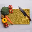 Monivärinen 100% Karkaistu Lasi Leikkuulauta 20x30 cm - Antibakteerinen, Helppo Puhdistaa, Liukumaton Silikonijalat - Keittiötyövälineet - 8684283727155 - 3