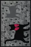 Monivärinen 100% Polyesteri Matto 60x100 cm - 3D Digitaalinen Painatus, Konepestävä, Liukumaton Alapuoli - Pienet matot ja käytävämatot - 8683342298605 - 2