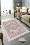 Monivärinen 180x280 cm 100% Polyesteri Matto - Antibakteerinen, Konepestävä, Liukumaton, 3D Digitaalinen Painatus - Suuret ja keskikokoiset matot - 8682870579705 - 2