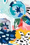 Monivärinen 50x80 cm Matto - 100% Polyesteri, 3D Digitaalinen Painatus, Konepestävä, Liukumaton Alapuoli - Pienet matot ja käytävämatot - 8683342300285 - 2