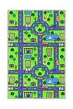Monivärinen 60x100 cm Konepestävä Antibakteerinen 3D Digitaalipainettu Polyesterimatto Liukumaton 8 mm Nukka - Pienet matot ja käytävämatot - 8682870637245 - 1