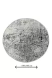 Monivärinen Antibakteerinen Kylpymatto 100% Polyesteri, 100 cm, 10 mm Nukka, Konepestävä, Liukumaton, 700 gr/m² - Kylpyhuonematot ja kosteantilan matot - 8681875426625 - 3