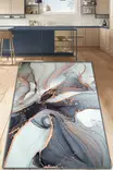 Monivärinen Antibakteerinen Matto 200x290 cm - 100% Polyesteri, Konepestävä, Liukumaton, 10 mm Nukka, 700 gr/m² - Suuret ja keskikokoiset matot - 8683342019415 - 1