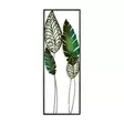Monivärinen Käsintehty Koristeellinen Metalliseinäkoriste 32x90 cm - Yksilöllinen Taideteos Kodin Sisustukseen - Koristeet, koriste-esineet - 8683743679645 - 1