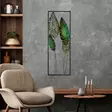 Monivärinen Käsintehty Koristeellinen Metalliseinäkoriste 32x90 cm - Yksilöllinen Taideteos Kodin Sisustukseen - Koristeet, koriste-esineet - 8683743679645 - 4