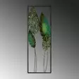 Monivärinen Käsintehty Koristeellinen Metalliseinäkoriste 32x90 cm - Yksilöllinen Taideteos Kodin Sisustukseen - Koristeet, koriste-esineet - 8683743679645 - 6
